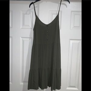 Army green dress